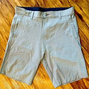 Burnside Hybrid Shorts Land & Sea Gray Men’s Size 34 Quick Dry UV Protection